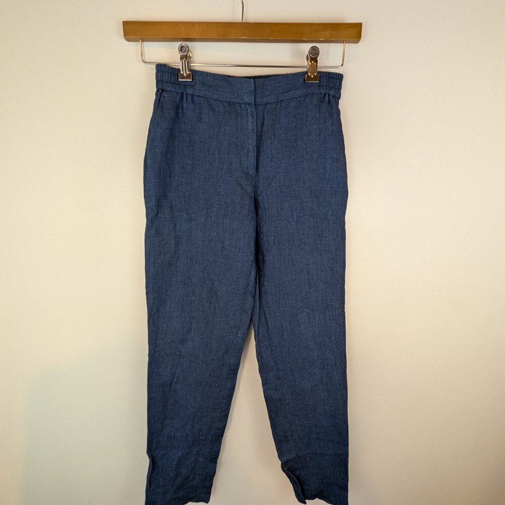 Massimo Dutti Blue Jean Trousers, Sz 4